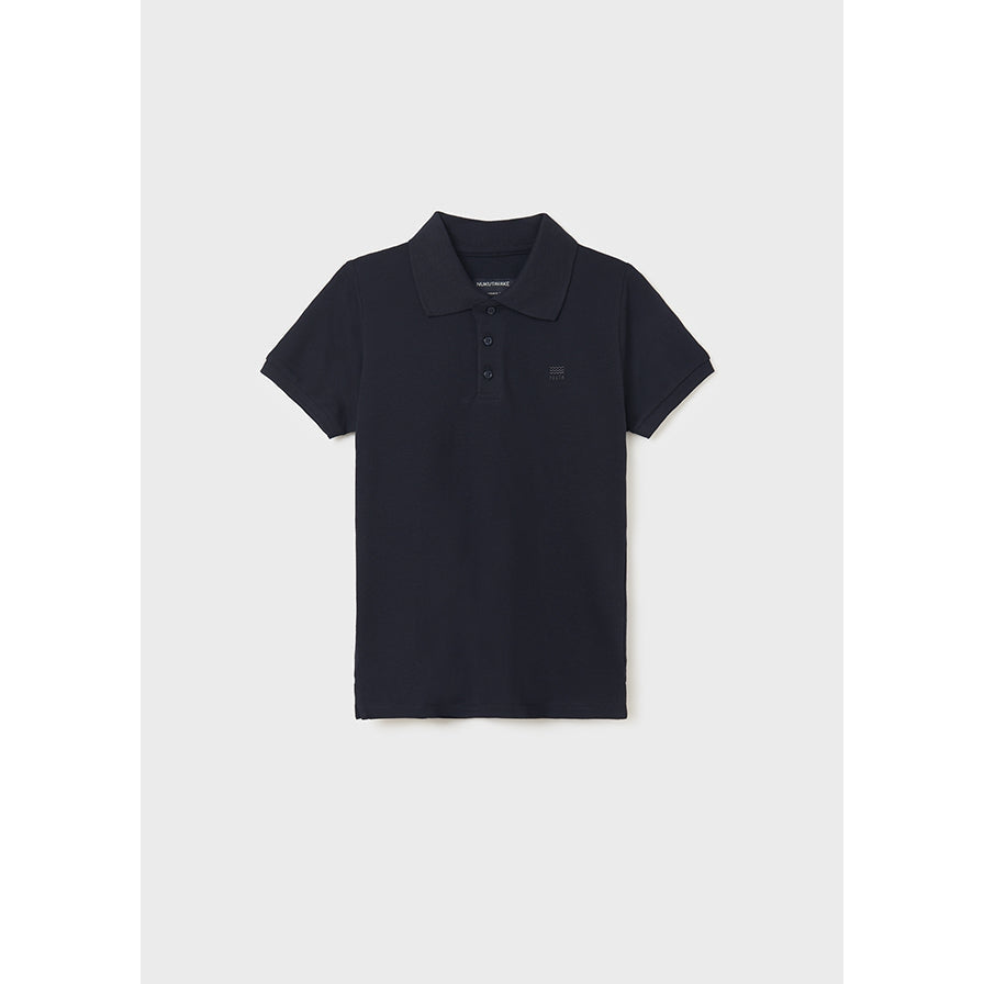 Nukutavake Basic Short Sleeve Polo _Navy 890-31