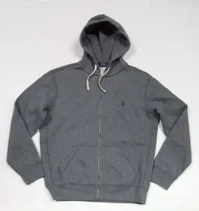 Nwt Polo Ralph Lauren Grey Small Pony Hoodie