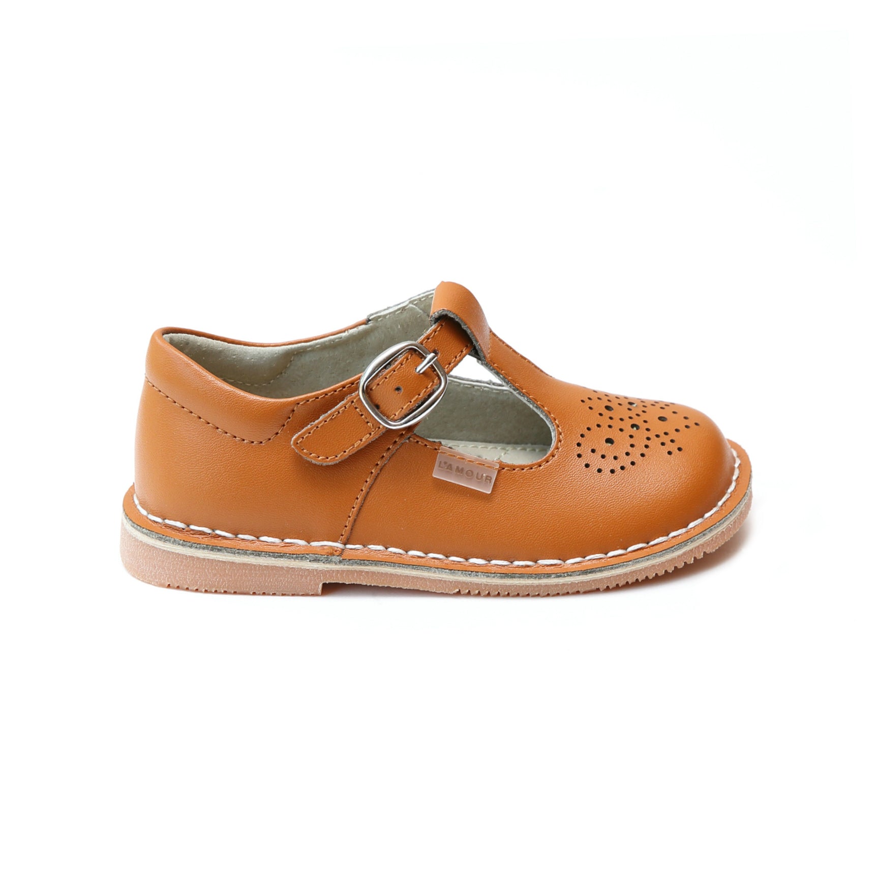 Ollie T-Strap Leather Mary Jane