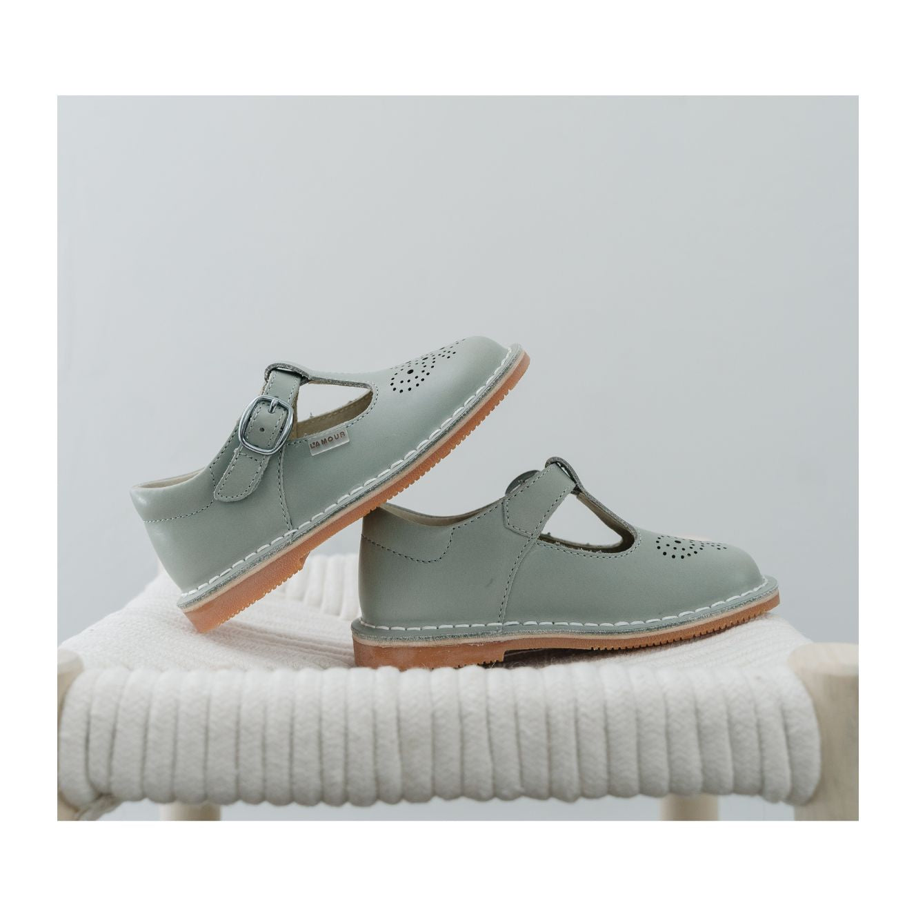 Ollie T-Strap Leather Mary Jane