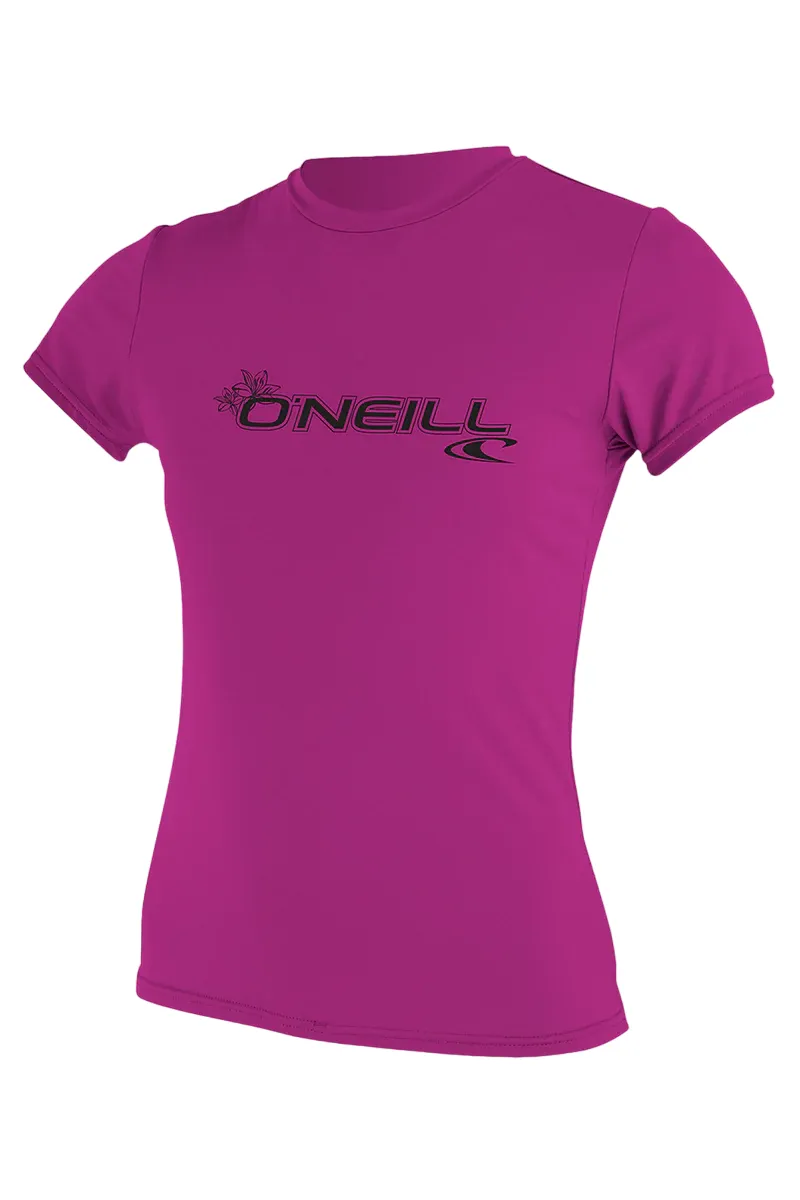 O'Neill Basic Skins UPF 50+ Short Sleeve Women's Sun Shirt