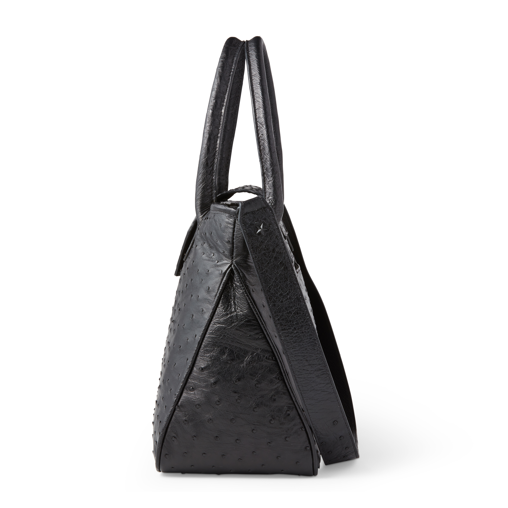 Ostrich Travel Tote :: Black