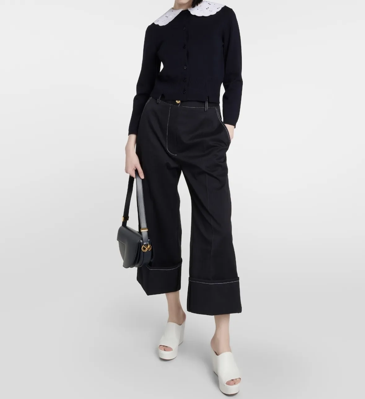 PATOU  |Casual Style Long Sleeves Office Style Elegant Style