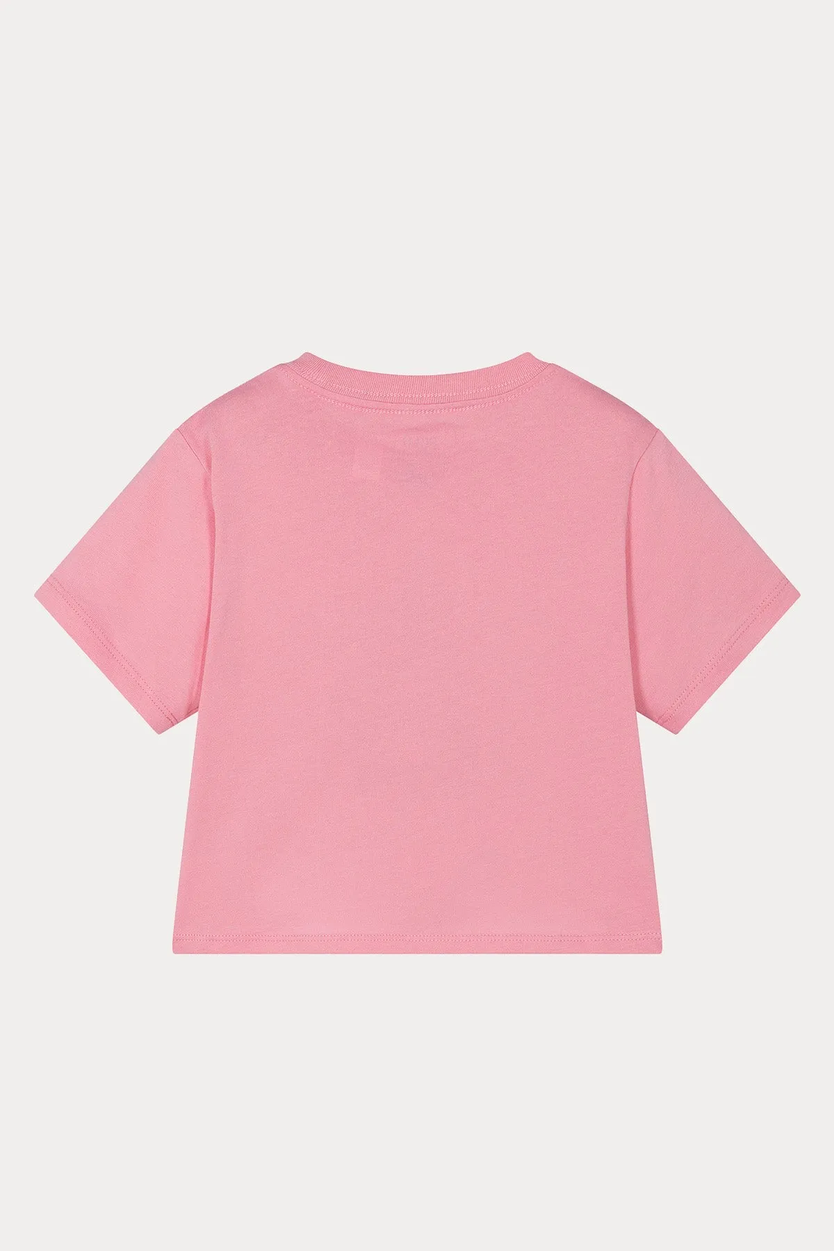 Polo Ralph Lauren Kids 4-5 Ya Kz ocuk Big Pony Logolu Crop T-shirt