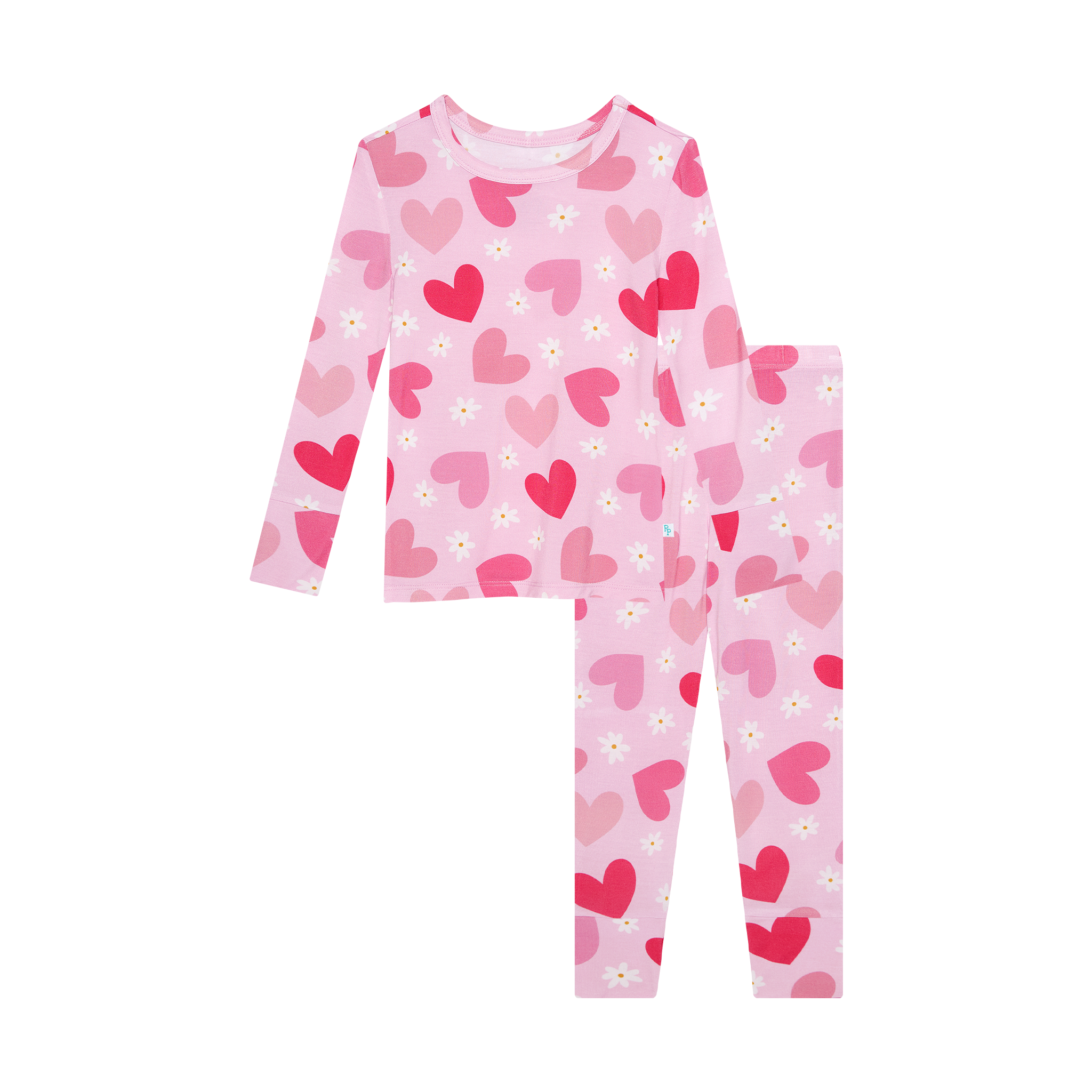 Posh Peanut - Daisy Love - Long Sleeve Basic Pajama