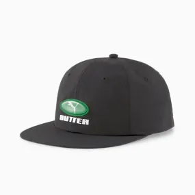 PUMA X BUTTER GOODS Flatbrim Cap - Puma Black-Amazon Green