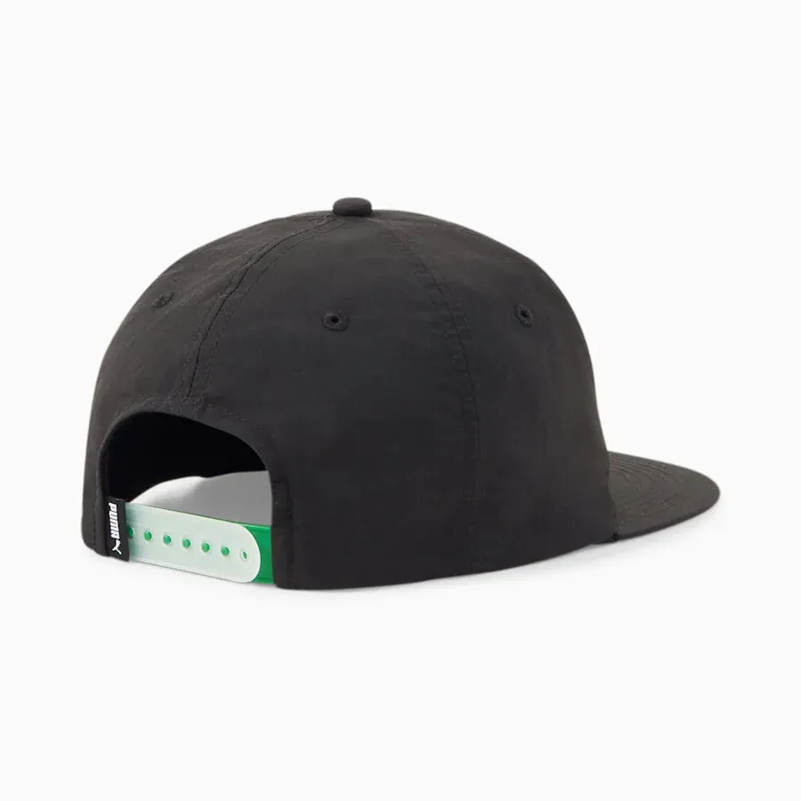 PUMA X BUTTER GOODS Flatbrim Cap - Puma Black-Amazon Green