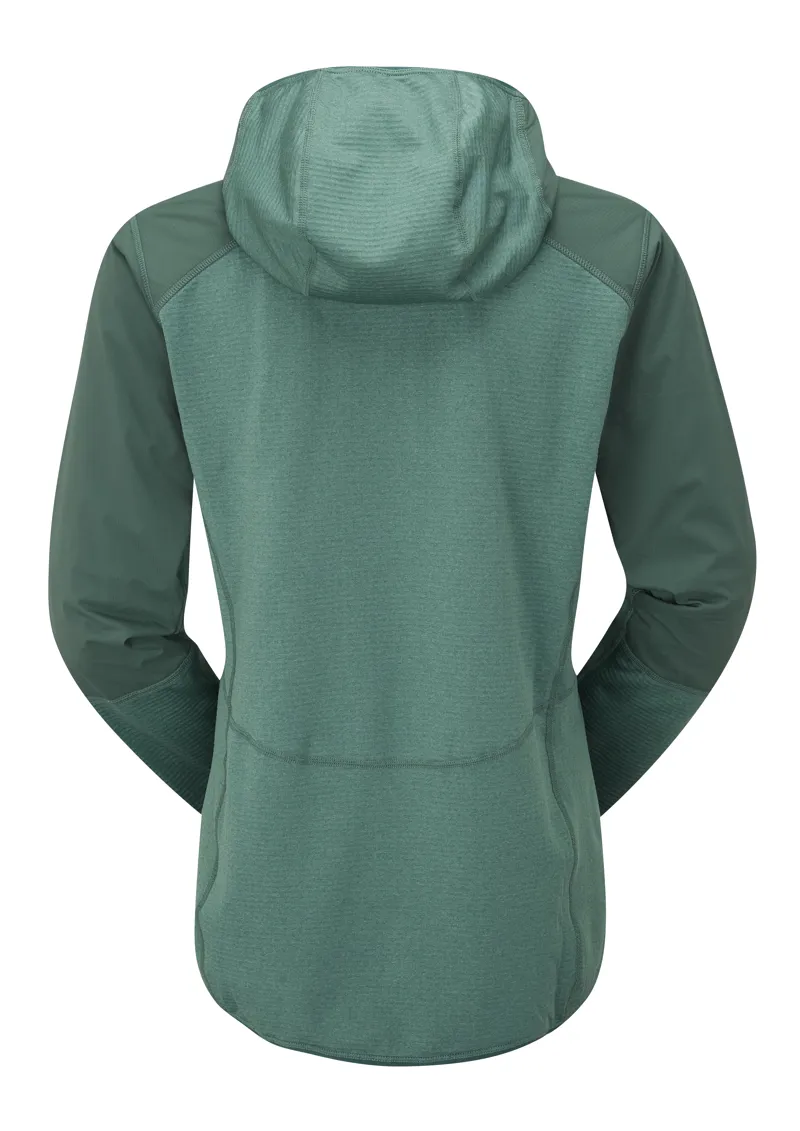 Rab Womens Ascendor Summit Hoody Green Slate