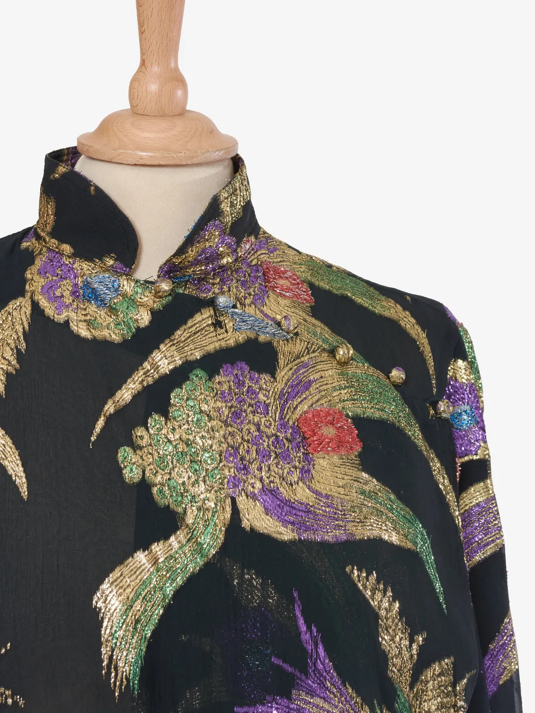 Scherrer Shirt with silk embroidery