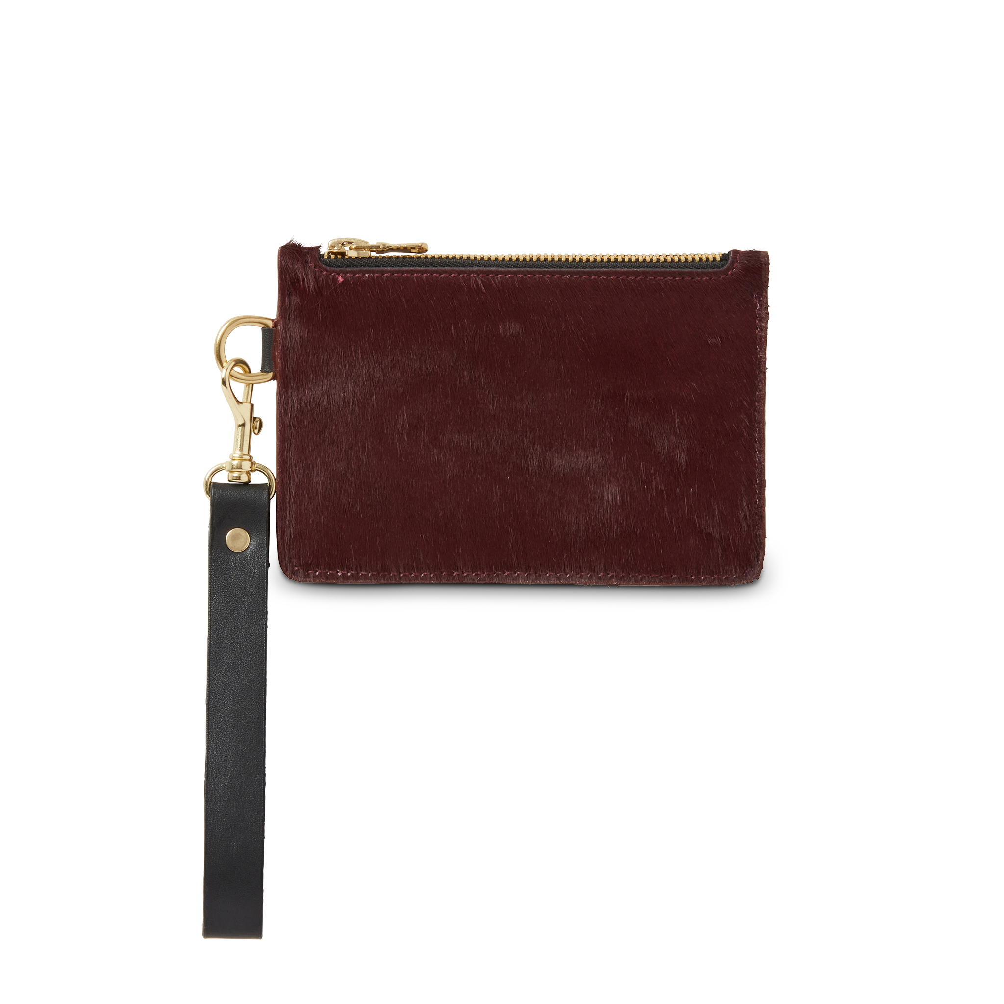 Small Zip Pouch :: Burgundy