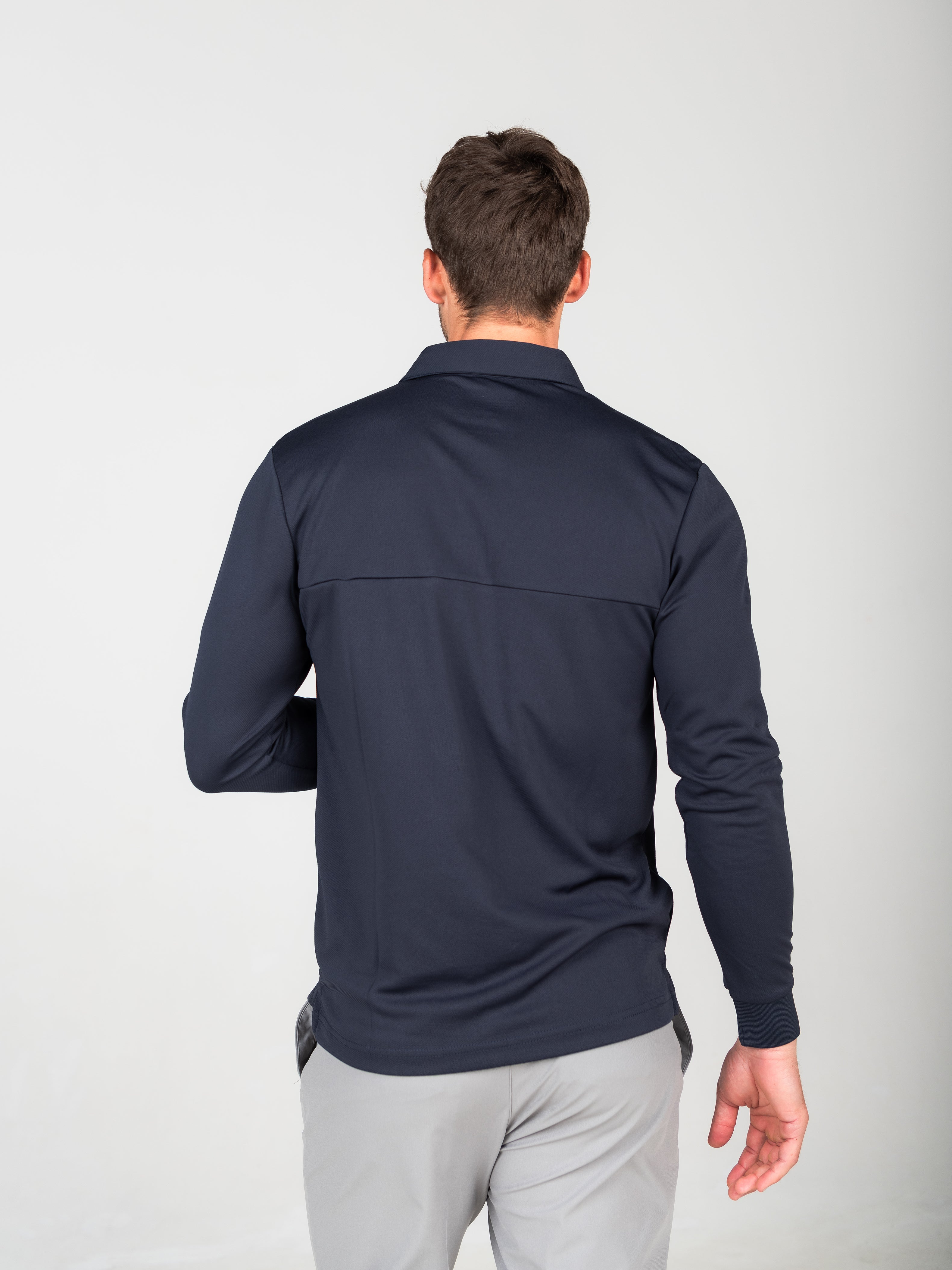 Sport-tech Long Sleeve Polo