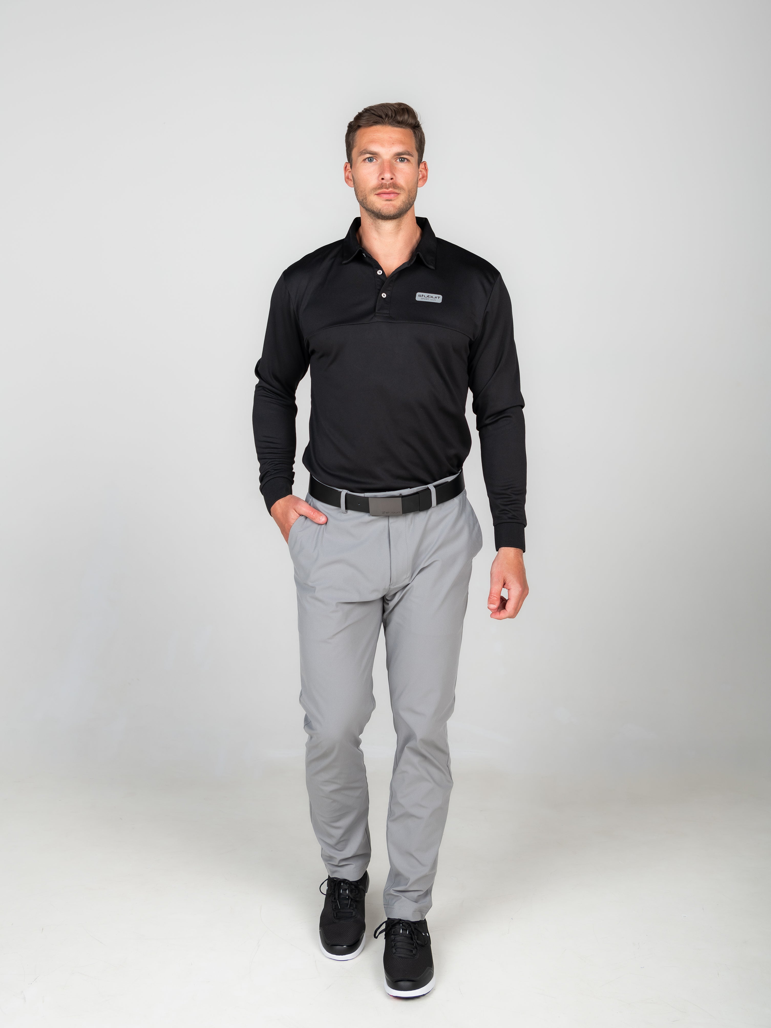 Sport-tech Long Sleeve Polo