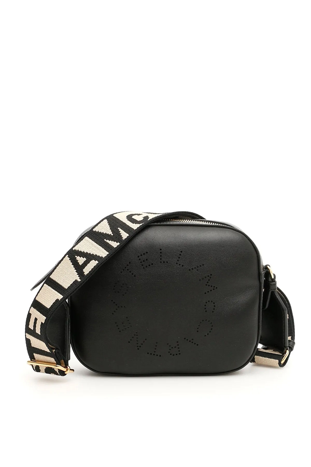 Stella McCartney Logo Faux Mini Crossbody Bag