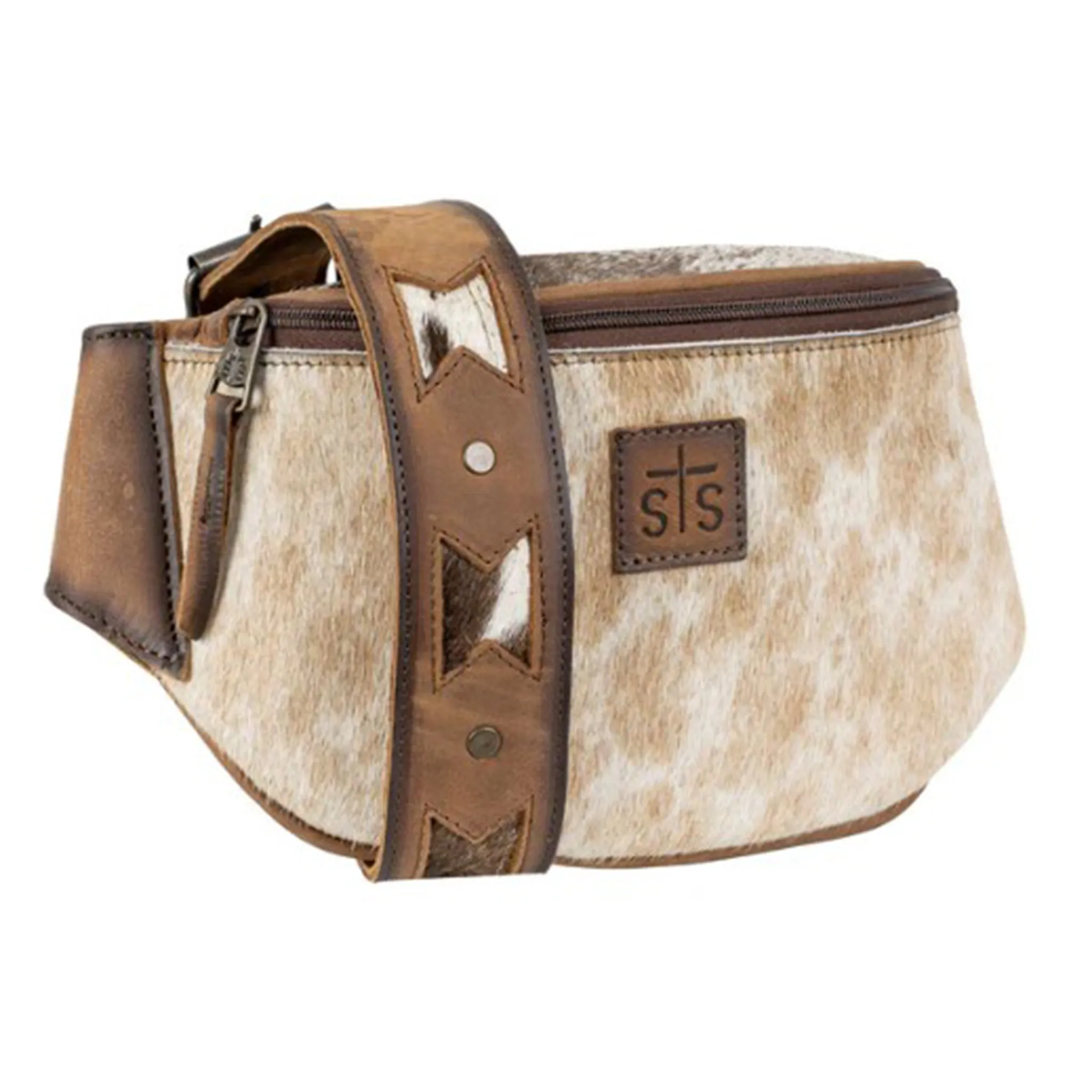 STS Hair On Hide Roswell Belt Bag