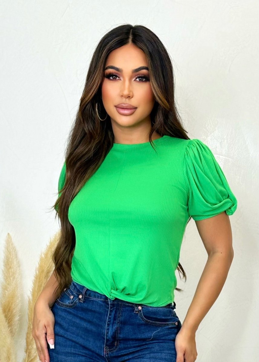 Summer Fun Top Green