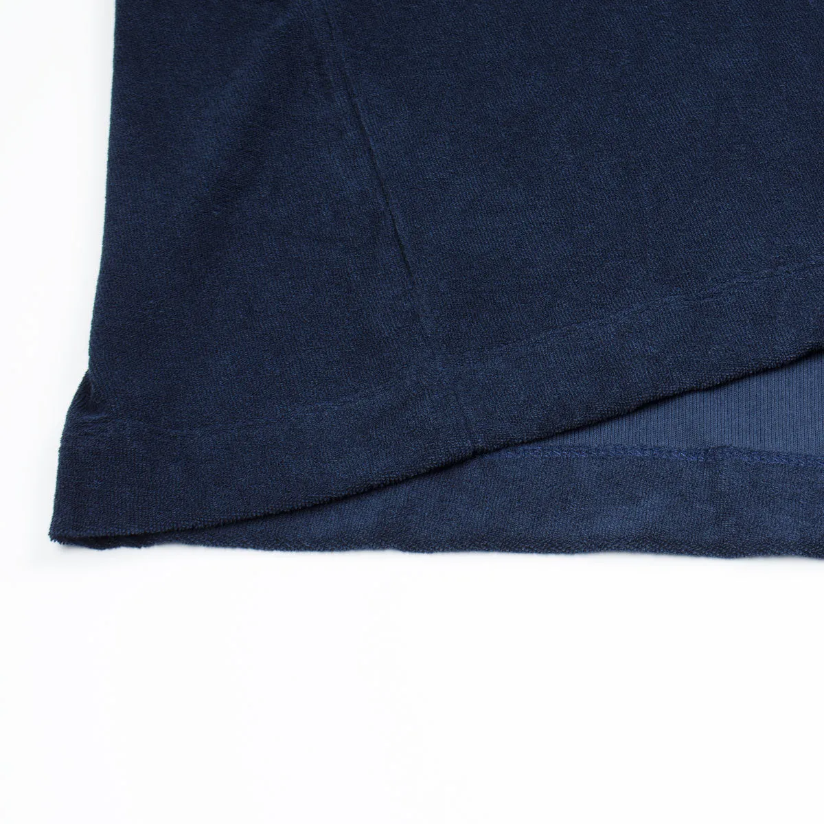 Sunspel - Short Sleeve Terry Polo - Navy