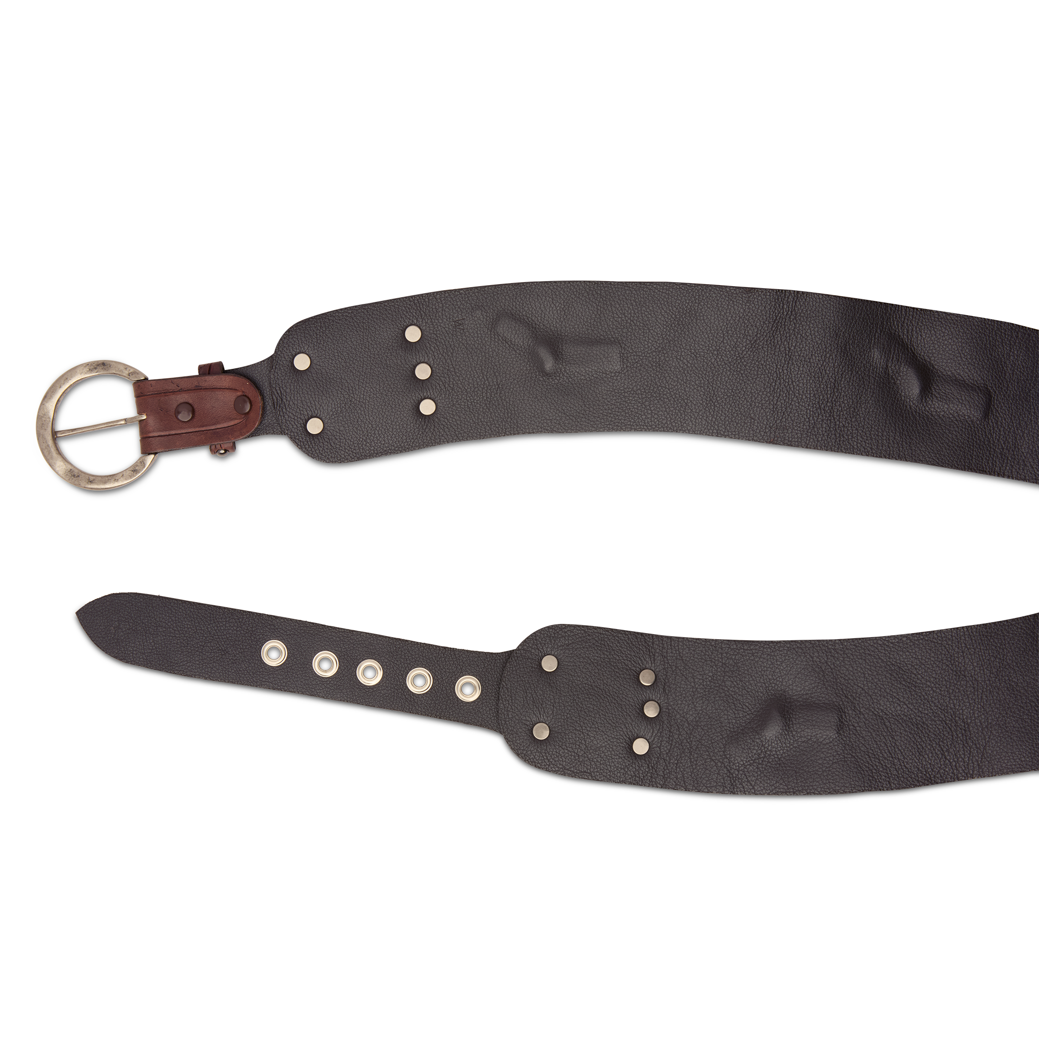 Tooled Belt :: Brown