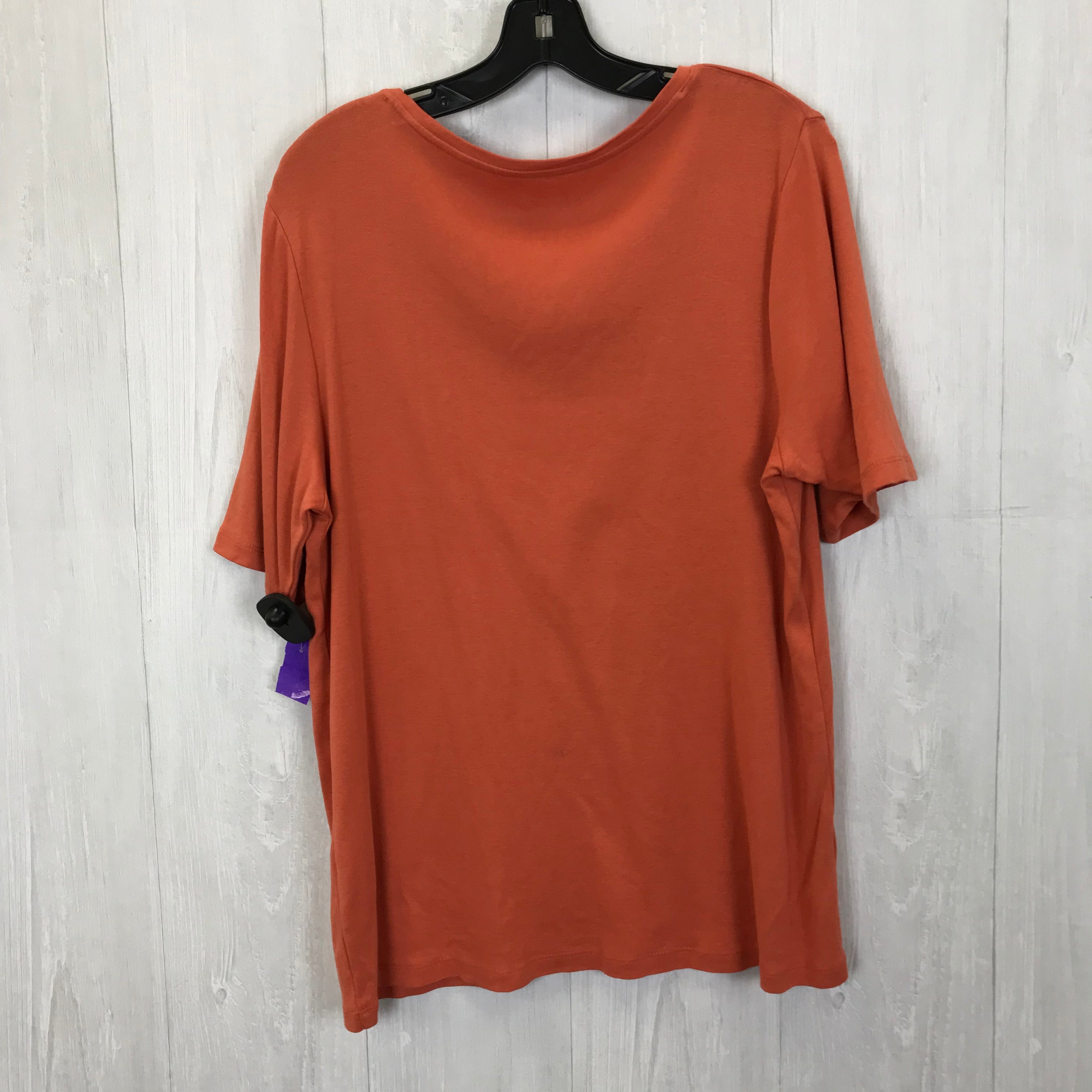 Top Short Sleeve Basic By Chicos  Size: Xl