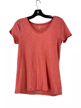 Top Short Sleeve Basic By Loft  Size: Xxl