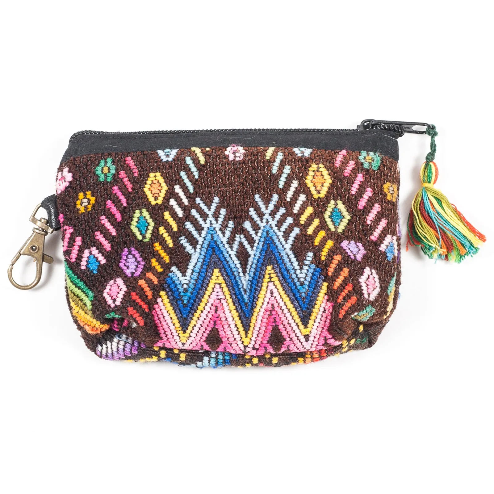 Upcycled Huipil Coin Purse (Guatemala) - Style 2