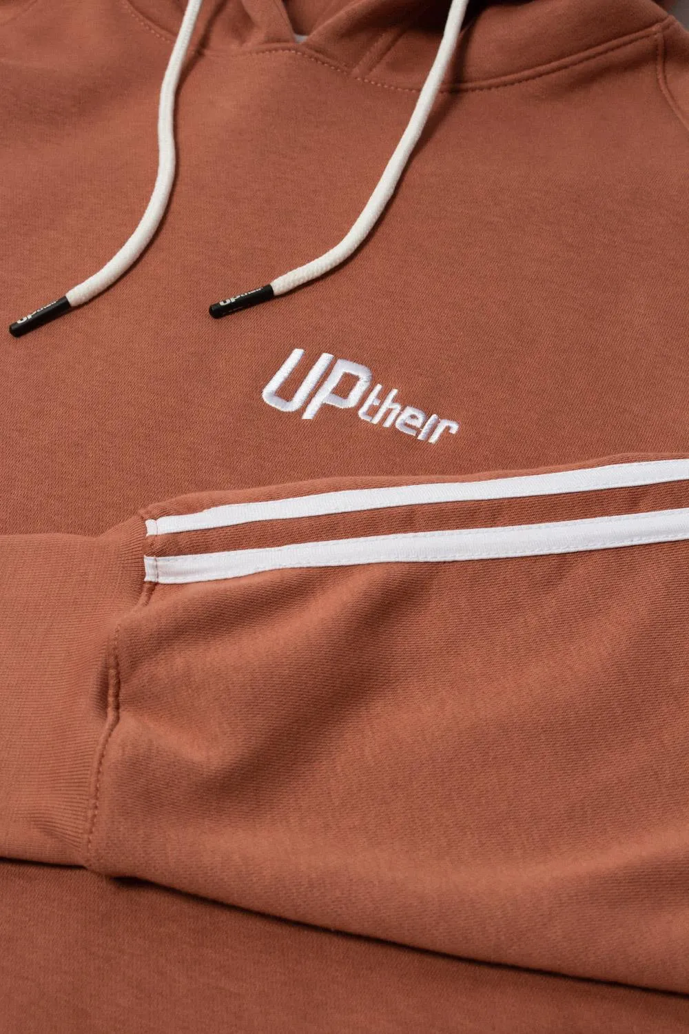 Uptheir Hyper Overhead Piping Hoody - Brown