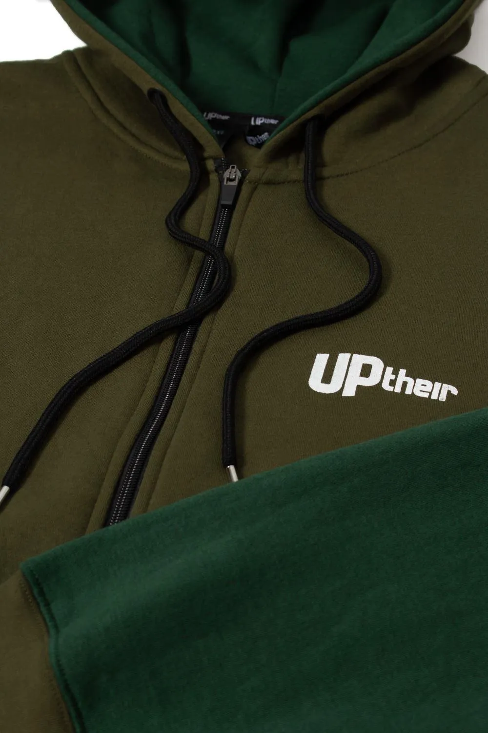 Uptheir Mars Cool Zip Hoody - Olive