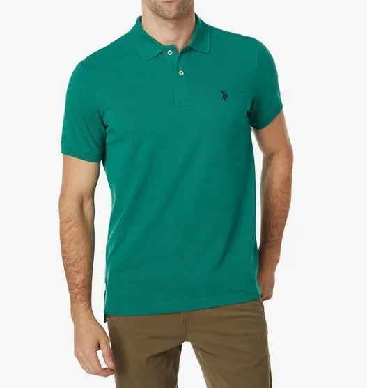 US POLO ASSN.  |Street Style Plain Cotton Short Sleeves Logo Polos