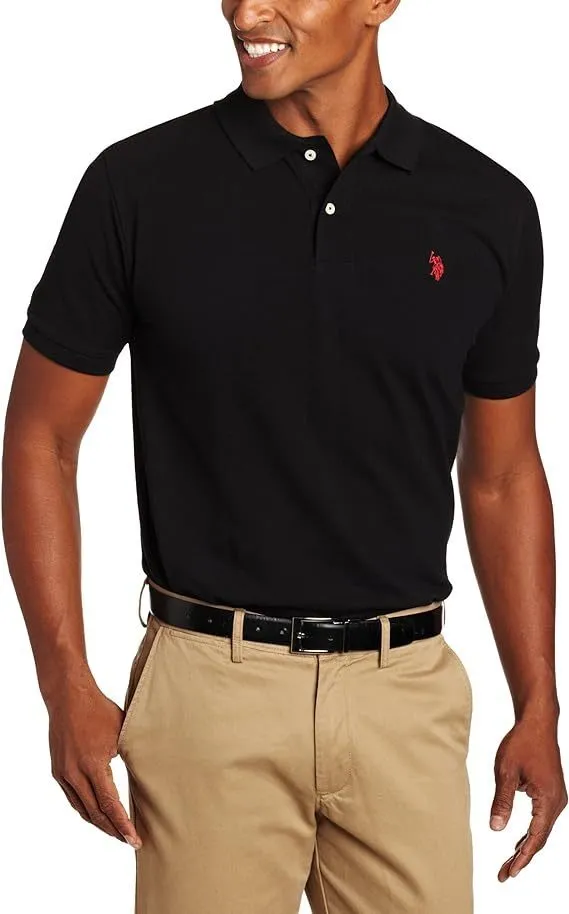 US POLO ASSN.  |Street Style Plain Cotton Short Sleeves Logo Polos