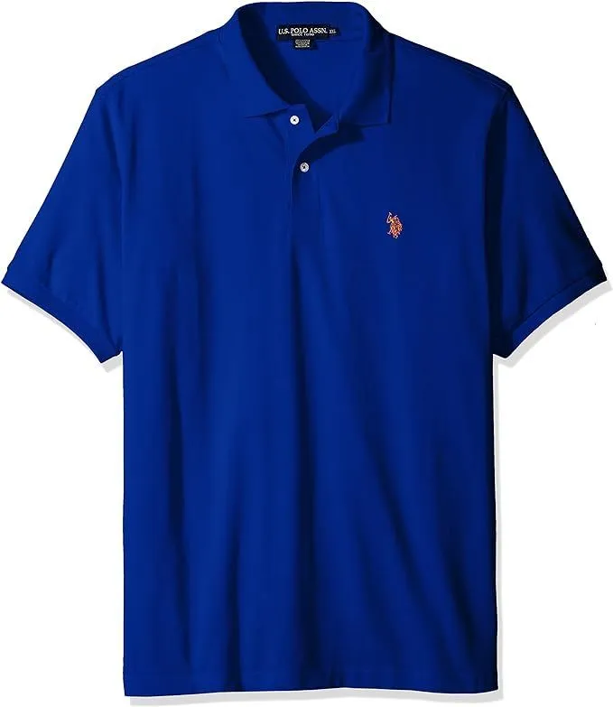 US POLO ASSN.  |Street Style Plain Cotton Short Sleeves Logo Polos