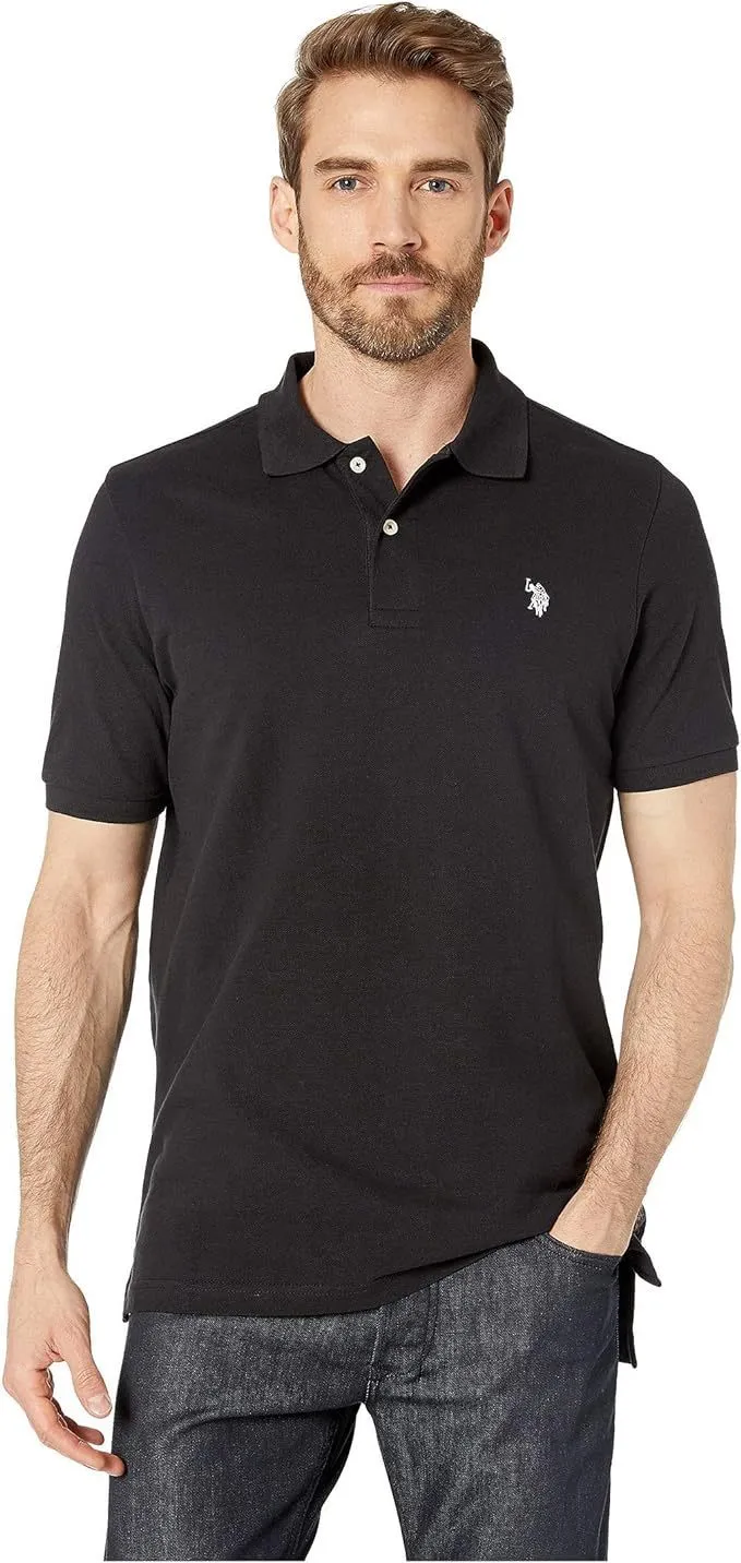 US POLO ASSN.  |Street Style Plain Cotton Short Sleeves Logo Polos