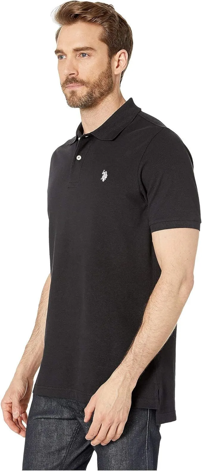 US POLO ASSN.  |Street Style Plain Cotton Short Sleeves Logo Polos