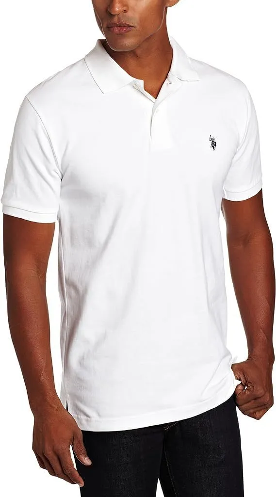 US POLO ASSN.  |Street Style Plain Cotton Short Sleeves Logo Polos