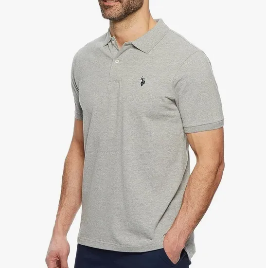 US POLO ASSN.  |Street Style Plain Cotton Short Sleeves Logo Polos