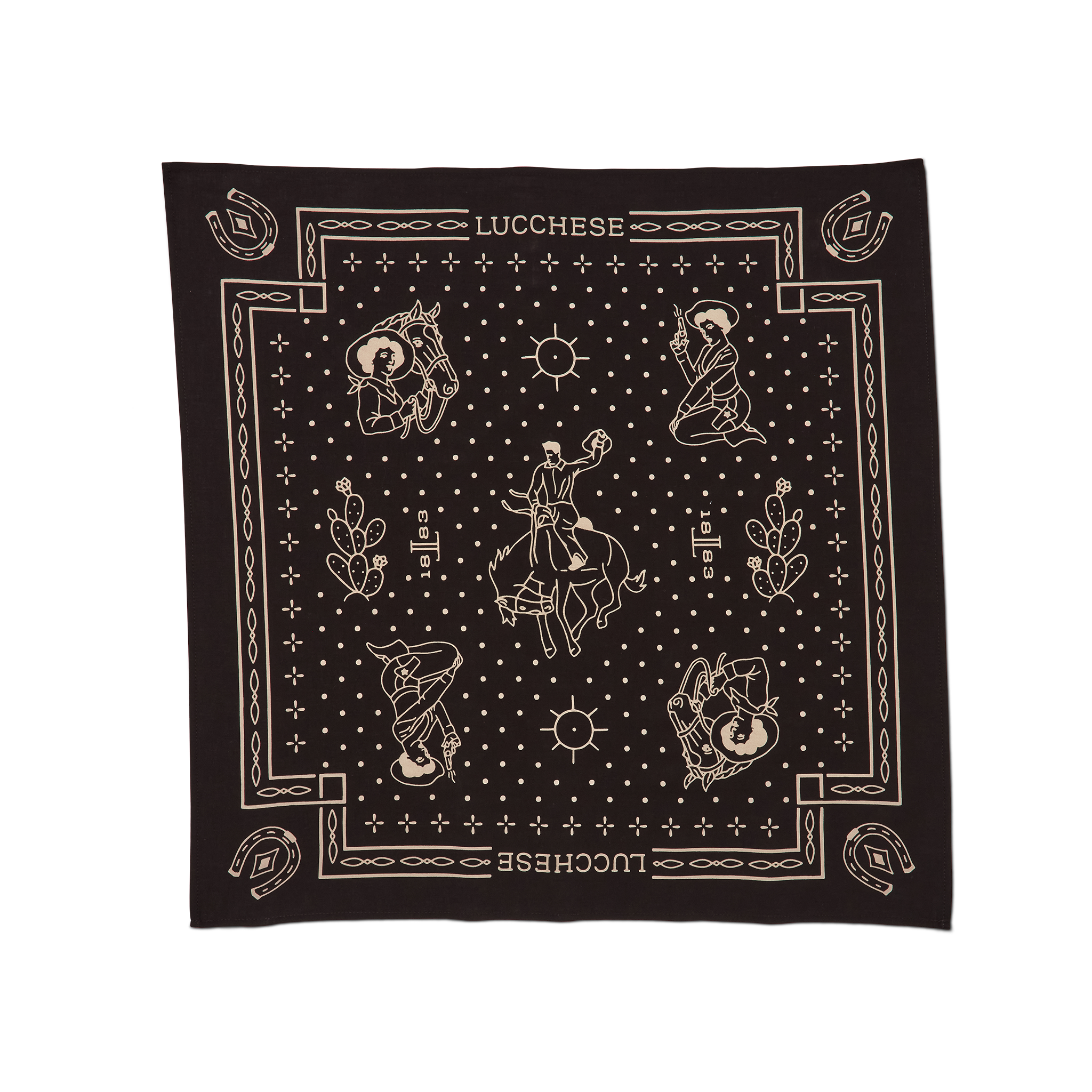 Western Bandana :: Black