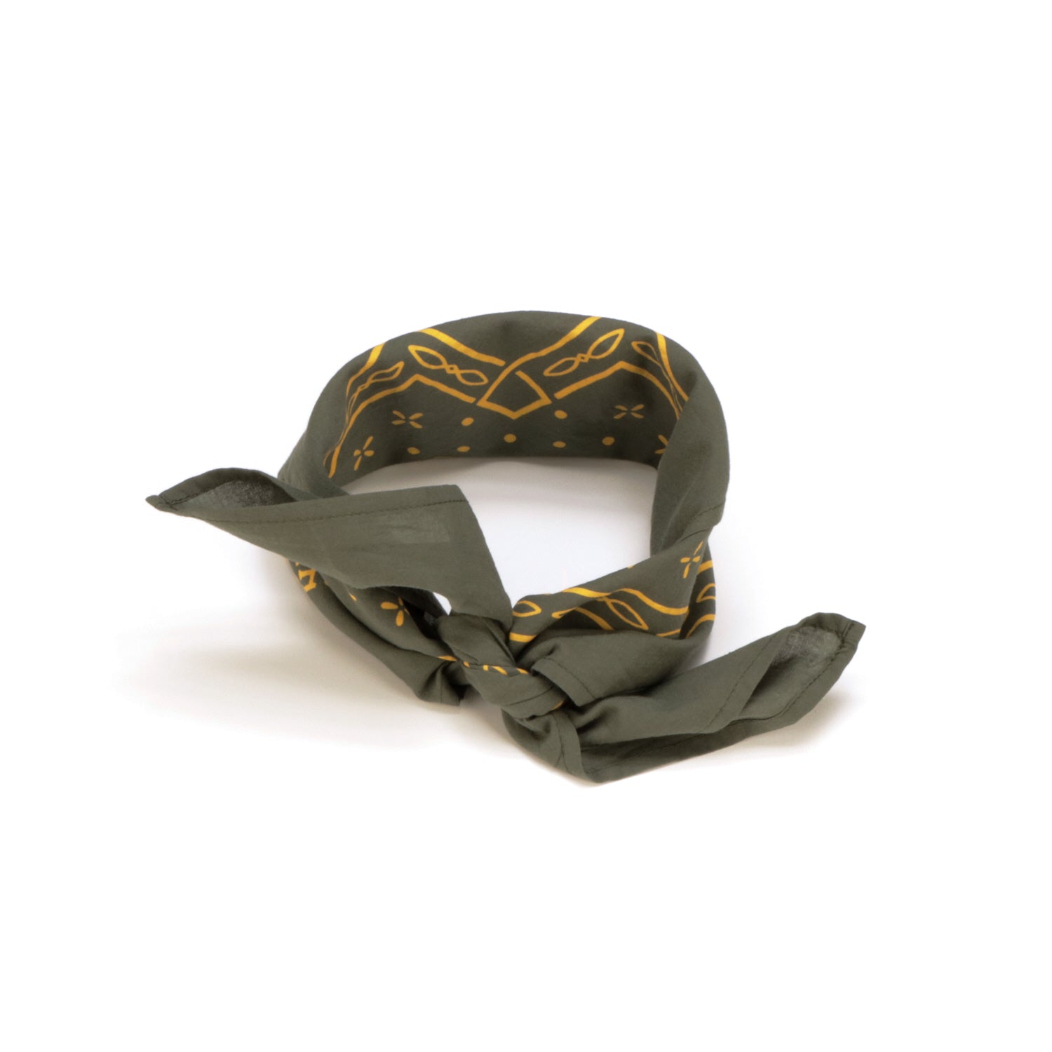 Western Bandana :: Olive