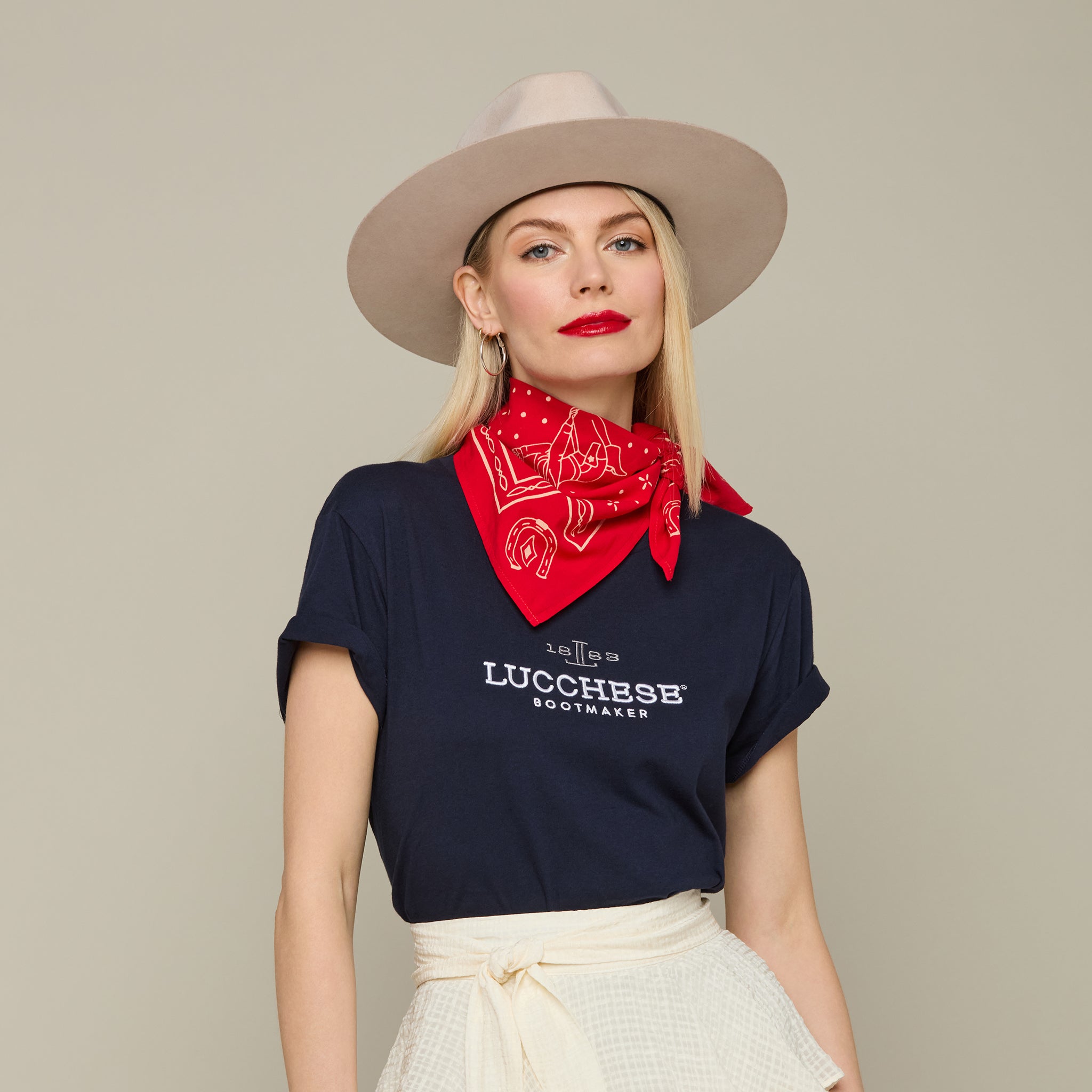 Western Bandana :: Red