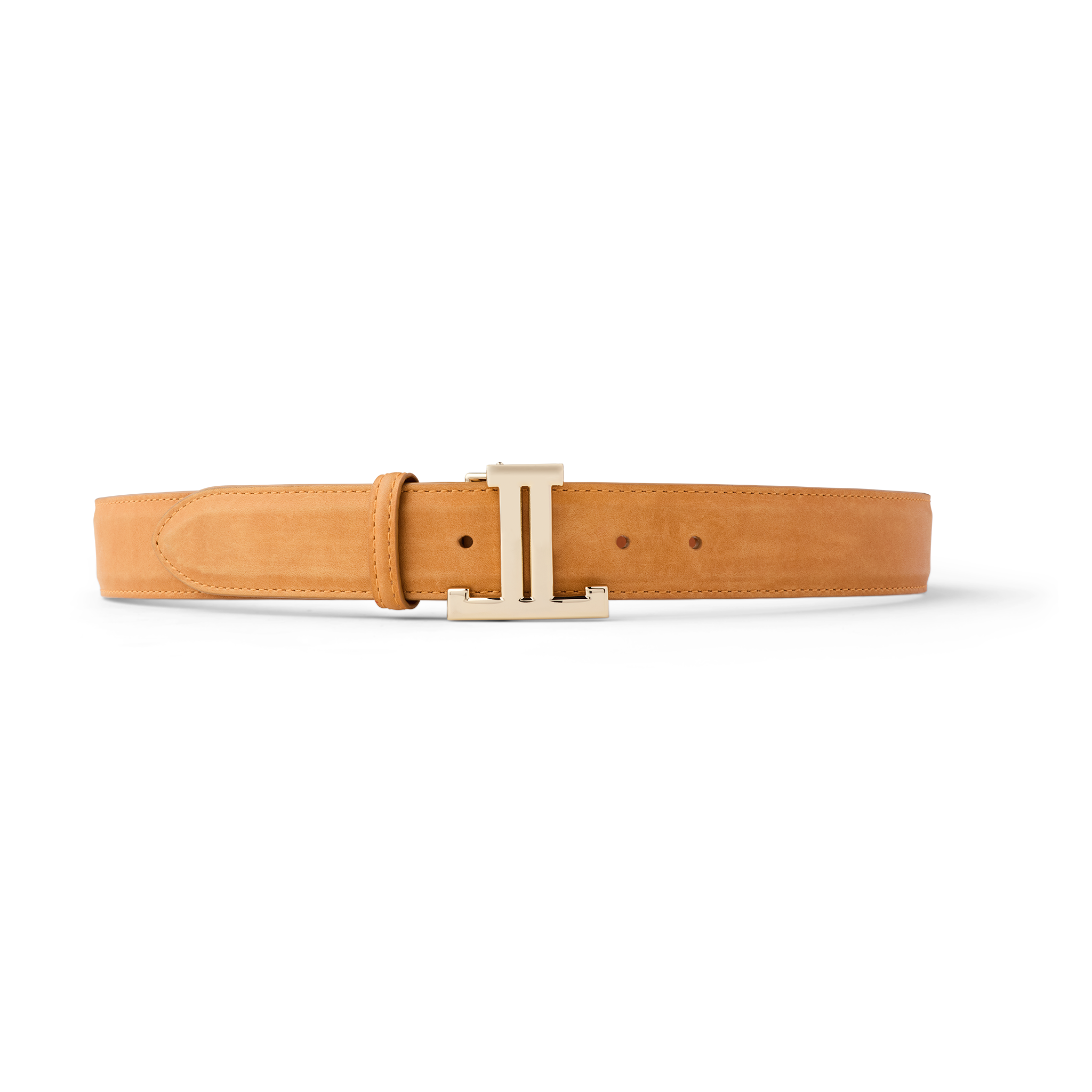 Women's Mirrored-L Belt :: Honey