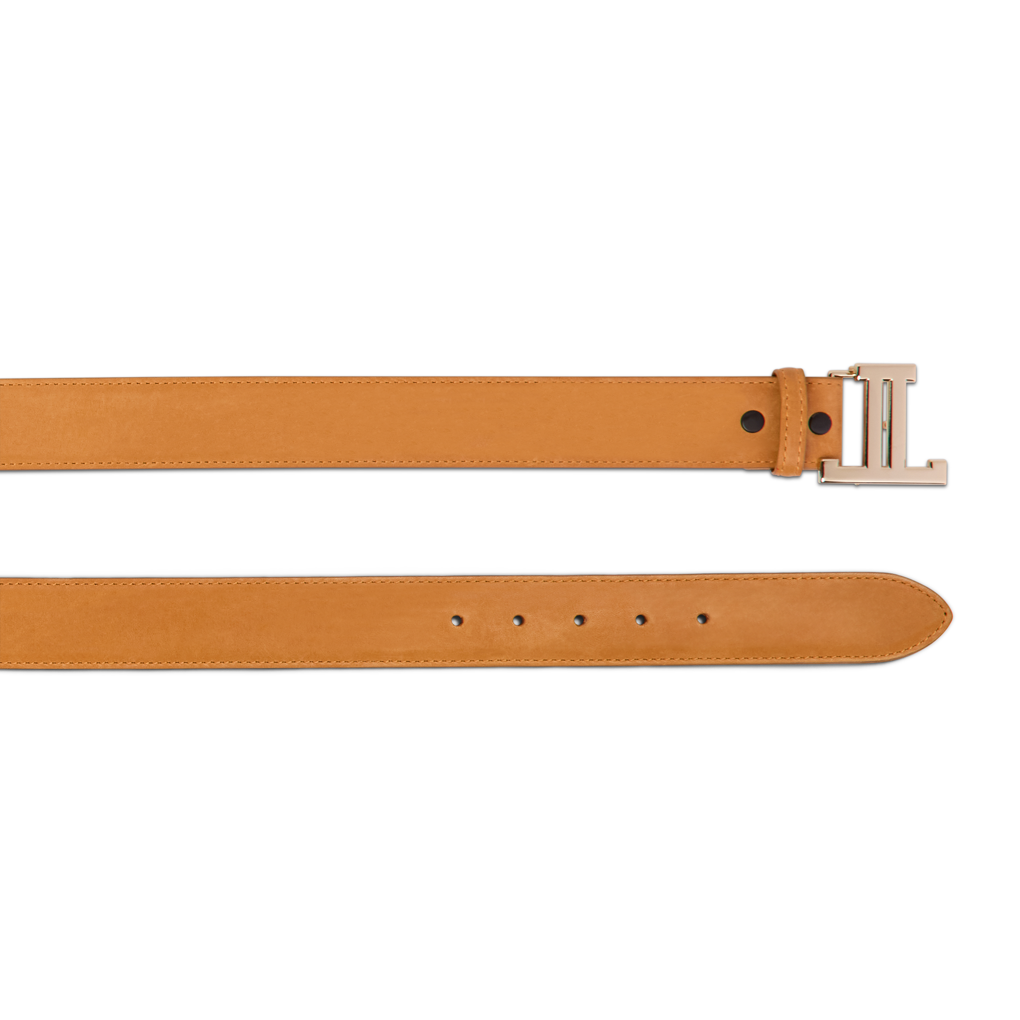 Women's Mirrored-L Belt :: Honey