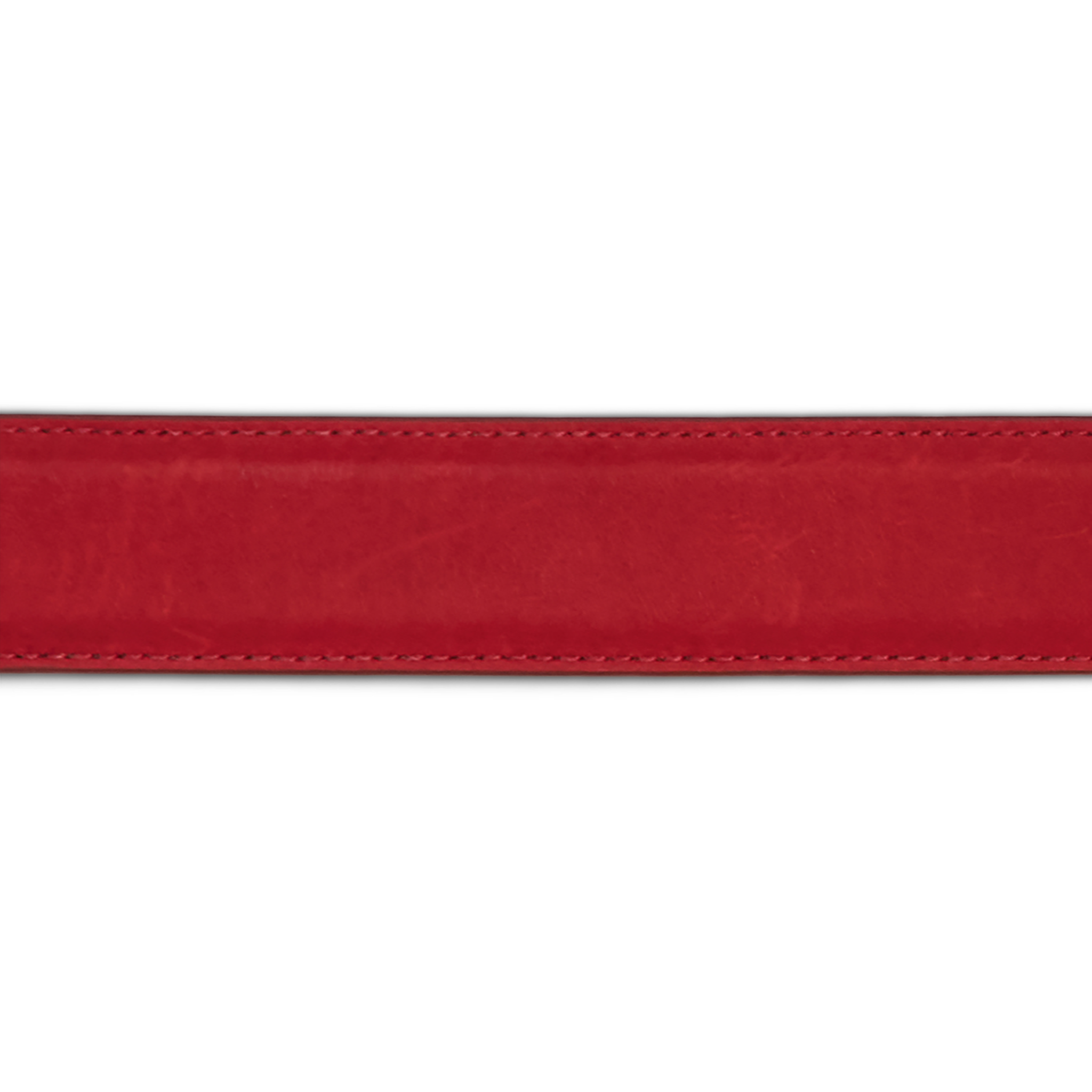 Women's Mirrored L Belt :: Red