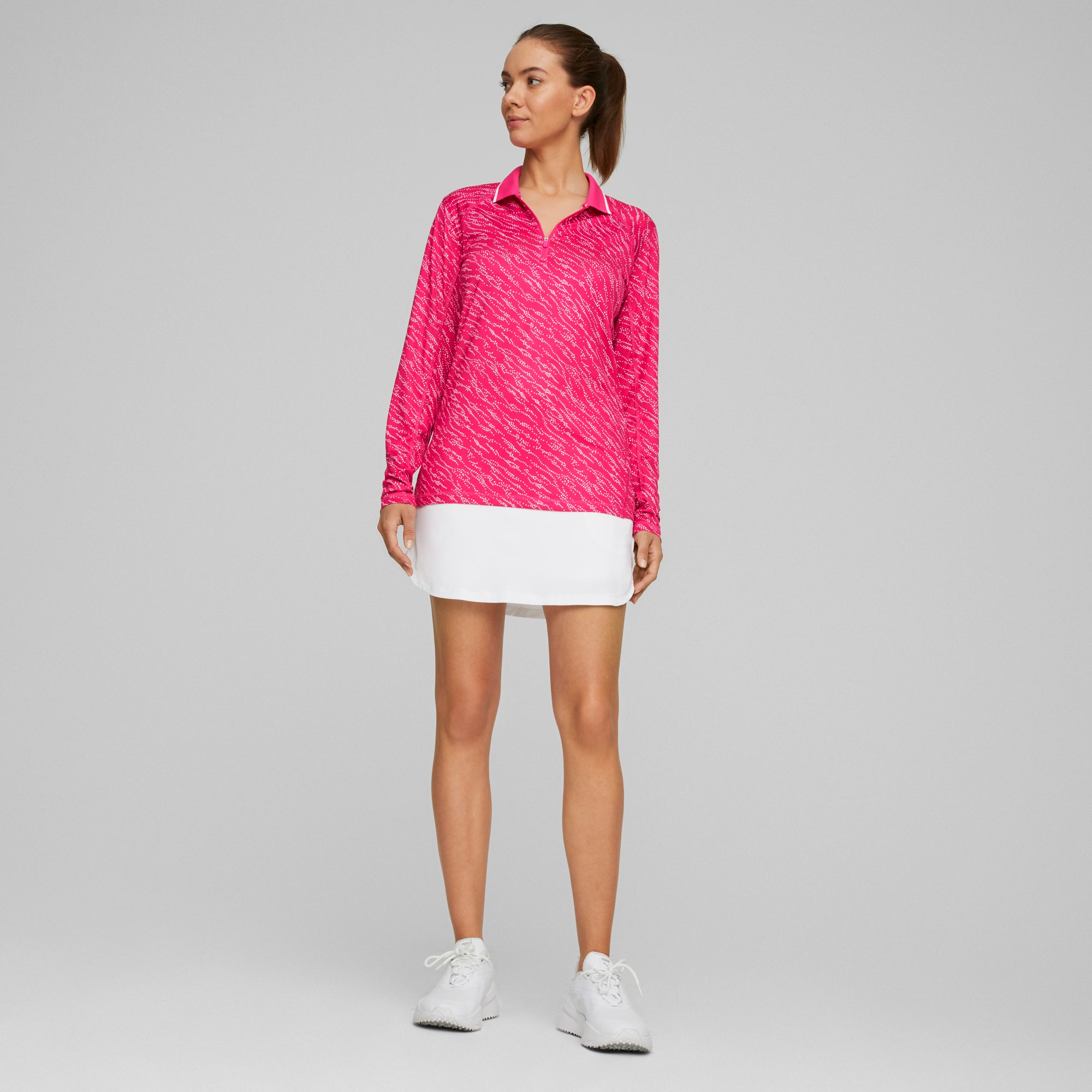 Women's YouV Whitewater Long Sleeve Golf Polo