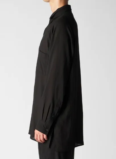 Yohji Yamamoto  |Street Style Long Sleeves Plain Designers Shirts