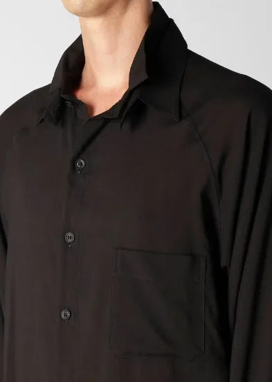 Yohji Yamamoto  |Street Style Long Sleeves Plain Designers Shirts