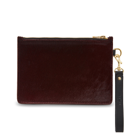 Zip Pouch :: Burgundy